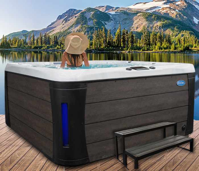 Calspas hot tub being used in a family setting - hot tubs spas for sale Carlsbad